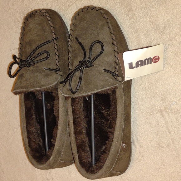 👣LAMO Men's Moccasins in Chocolate get 4 walking dog🙀 - Picture 7 of 12